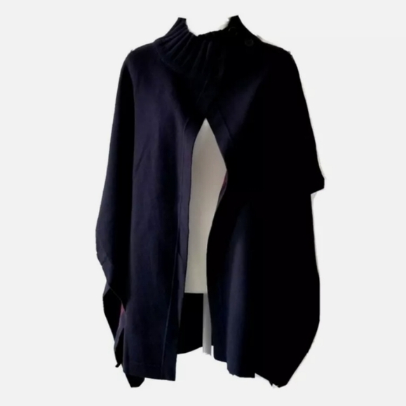 Theory Black cowl Cape - Picture 2 of 13